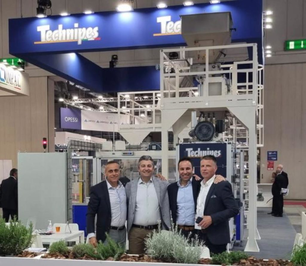 Η EarthCare στο Περίπτερο της Technipes στην Έκθεση Συσκευασίας Ipack Ima 2022, Ιταλία, Μιλάνο